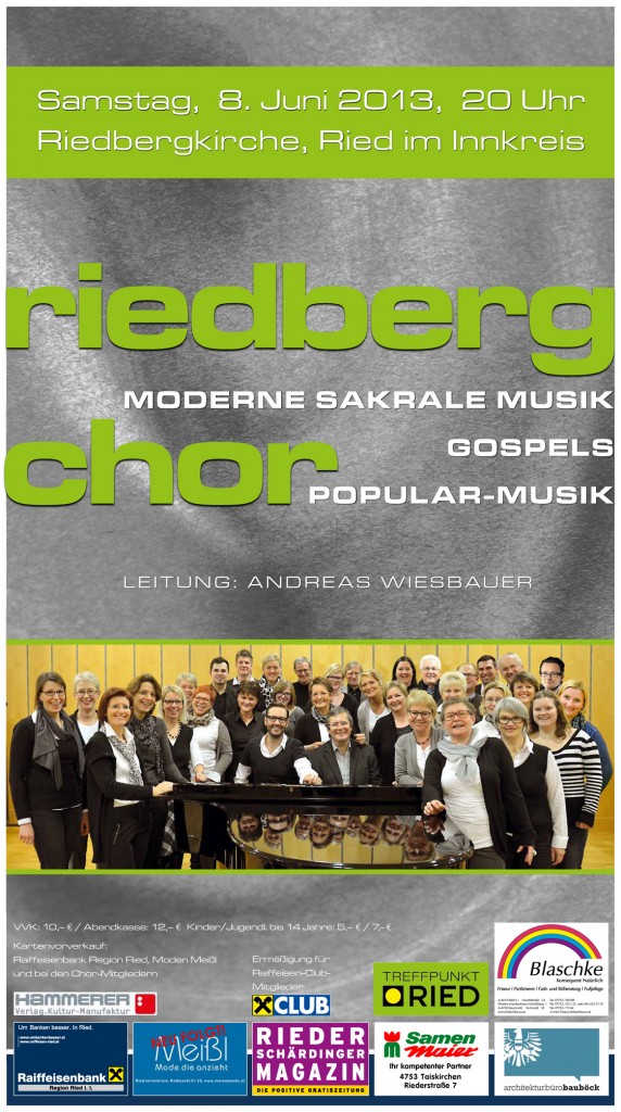 Riedbergchor Konzert 2013